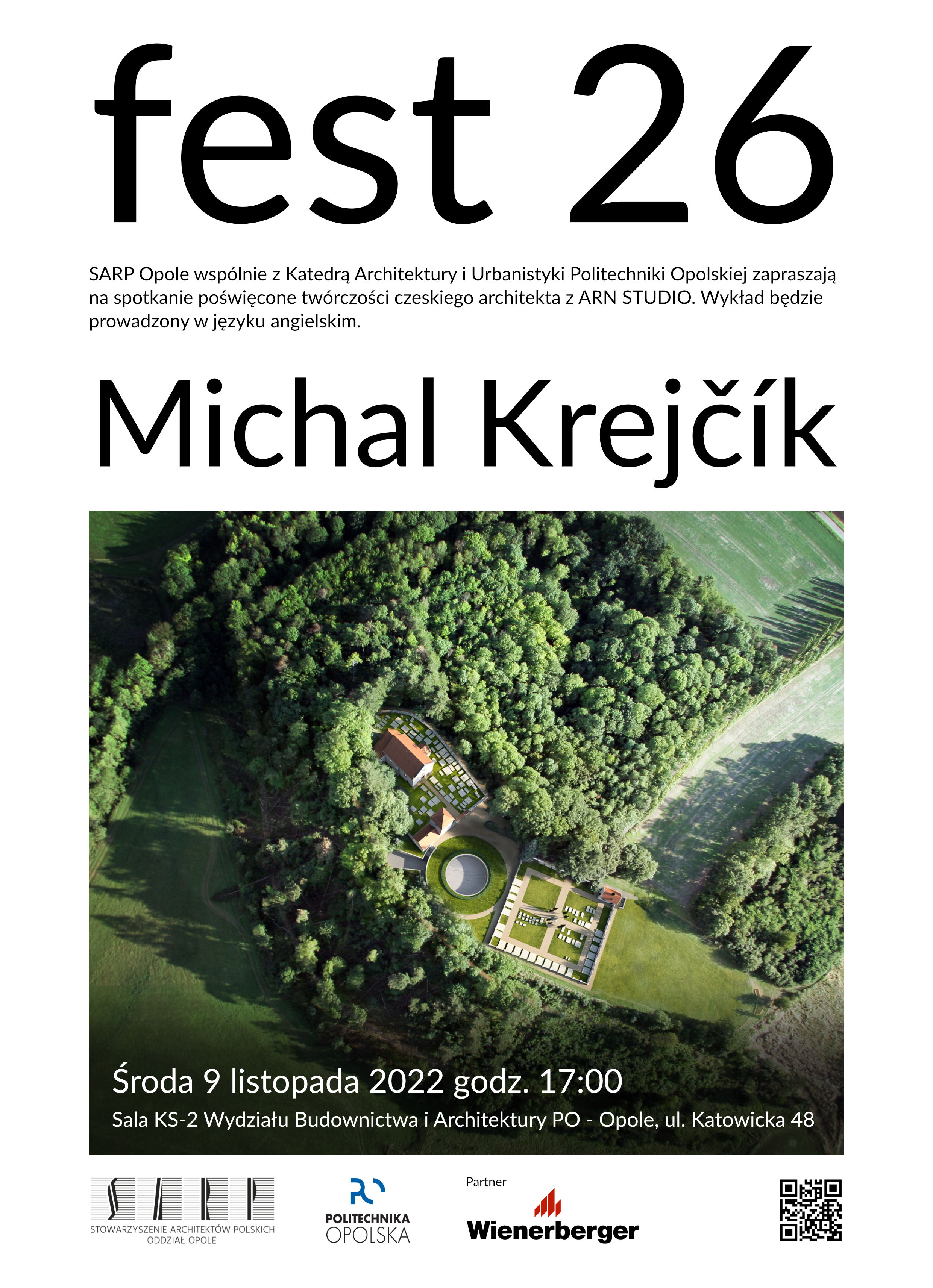 Fest 26 s Michalem Krejčíkem 9.11. Opole, Polsko