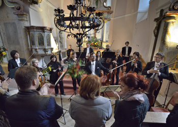 Koncert Pražské komorní filharmonie na Chloumku