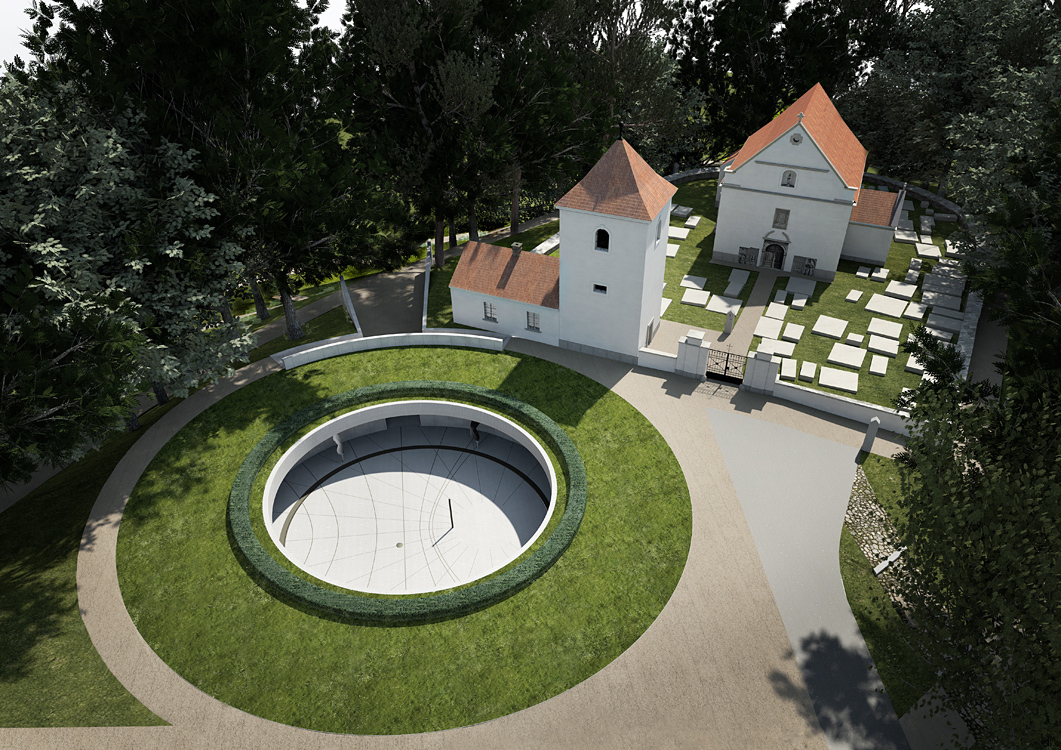 Kostel v Habřině potřebuje opravy i moderní rondel, řekli lidé v referendu